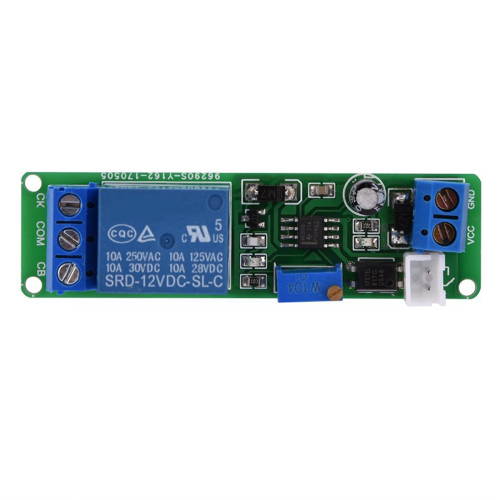 DC 12V instelbare timervertraging UIT-module 2