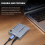 M.2 NVMe Cloner Dual Bay, M.2 Duplicator Offline Clone EU PLUG 4