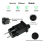 4,5 V Stecker LED Netzteil LED Transformator Stecker Adapter EU STECKER 3
