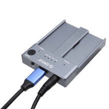 M.2 NVMe Cloner Dual Bay, M.2 Duplicator Offline Clone EU PLUG