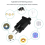 4,5 V Stecker LED Netzteil LED Transformator Stecker Adapter EU STECKER 4