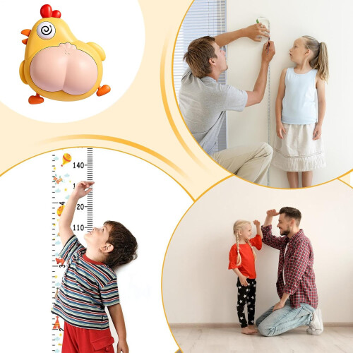 Height Trainer Touch Jump Counter for Kids, Height-Adjustable Training Device with Voice Function, Ideal for Growth Training 2