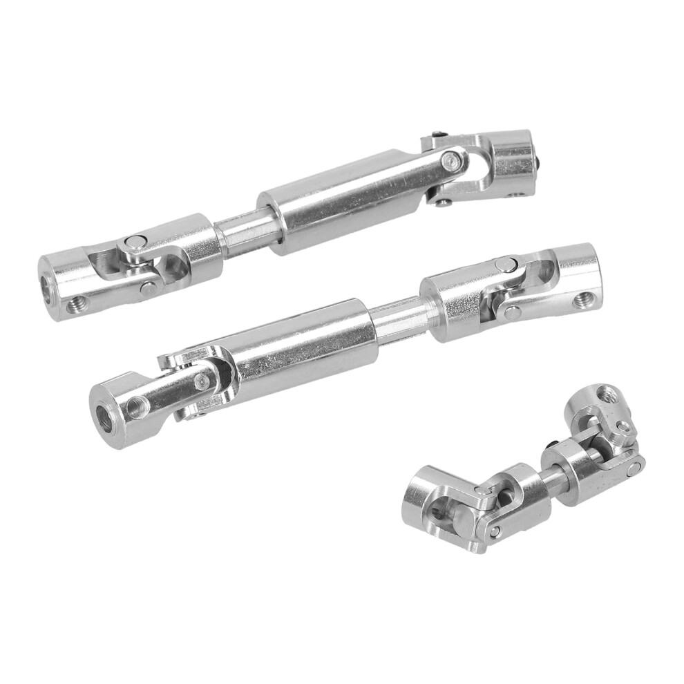 3Pcs Metal Drive Shafts For Mn86 1/12 Rc Crawler, Upgrade Parts Silver 8161340679881