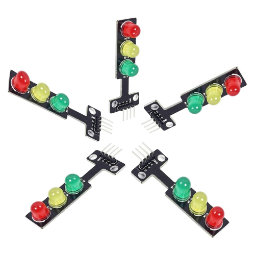 5 stuks mini-verkeerslicht LED DC 5V 5MM displaymodule DIY-projectkit 2
