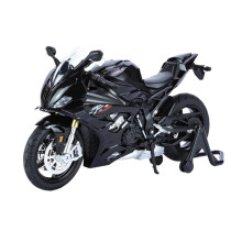 Miniature Motor Vehicle Model 1:12 Diecast Alloy Metal 2023 Motorcycle with Sound and Light Features