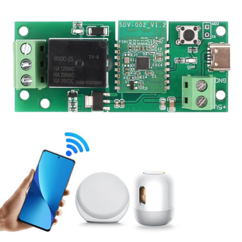 Self-Locking Wireless Smart Home Relay Switch Module 2