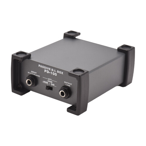 2 Channels Passive DI-Box Unit Hum Eliminator