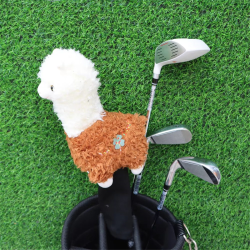 Capas para tacos de golfe de alpaca, capa protetora para cabeça de taco de golfe 1
