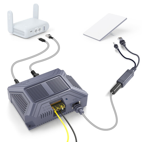 Για μίνι προσαρμογέα 12V, κιτ προσαρμογέα 180W 5 σε 1 2