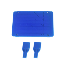 Conjunto de emenda de fitas Rolo a rolo Bloco de emenda de gravador de fita azul
