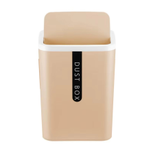 Pequena lixeira de mesa, cesto de lixo para casa, mesa, material de escritório