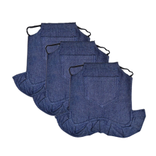 3PCS Salopette de Poulet Selles Veste de Poule Tablier, pour Canard