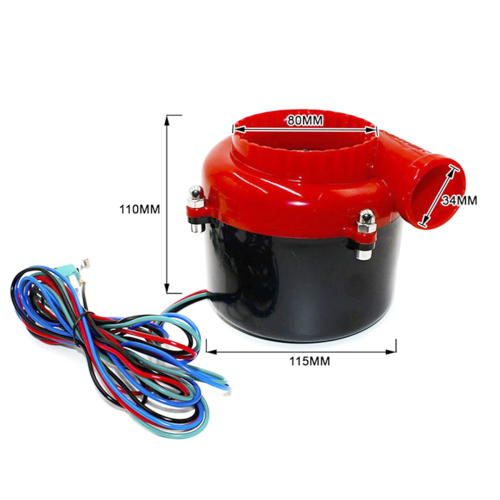 Válvula de descarga falsa universal para carro turbo eletrônico 2