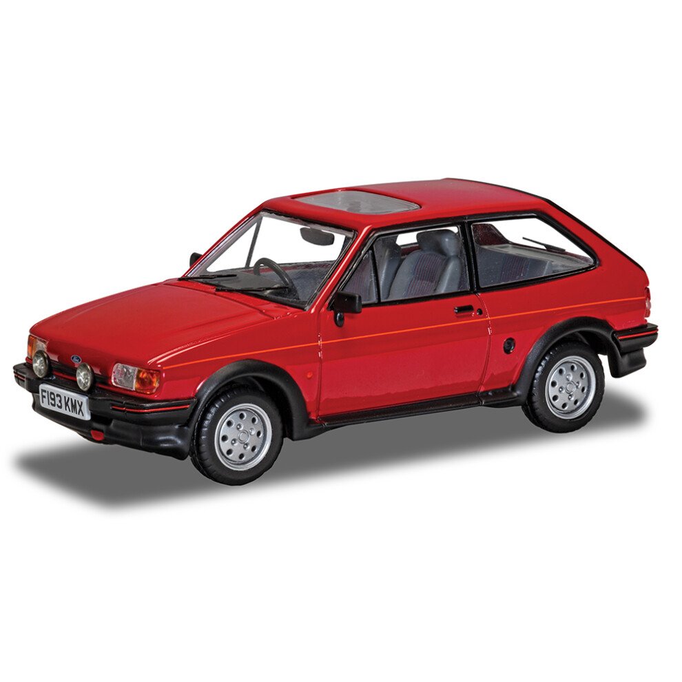 Corgi Red Vanguards Va14401 Ford Fiesta Mk2 Xr2, Rosso 1:43 Model