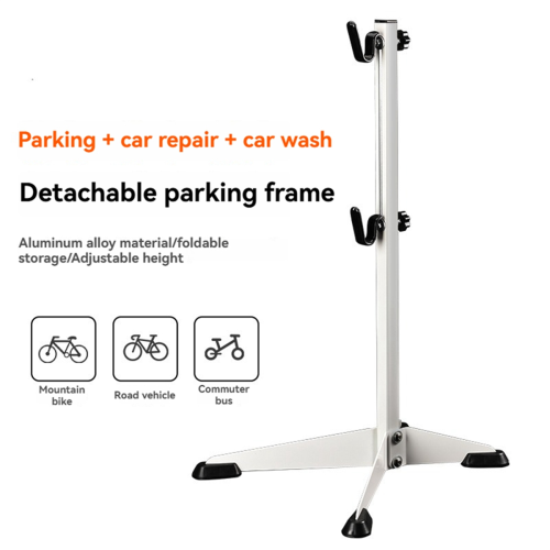 Fietsenstalling Fietsenrek Fiets Binnengarage Opslag Wit 1