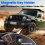 Magntic Key Lock Box with 4 Digit Combination Lock Hider Under Car, A 4