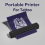 Mini A4 Tattoo Printer Draagbare Draadloze Stencilprinter Wit 6