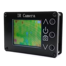 Cámara termográfica infrarroja con pantalla LCD de 1,8 pulgadas y carga USB