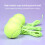 Practice Tennis with Elastic String Training Ball for Single Player Use 6