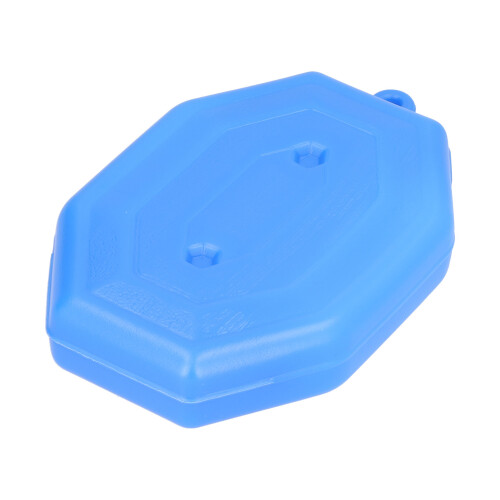 Portable Tennis Ball Base Training Aid, Blue, 21x14.5x5cm 2