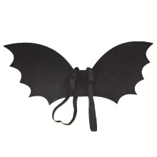 (Black wing, 05 years) Versatile Childrens Bat Wing For Dress Up Games And Parties