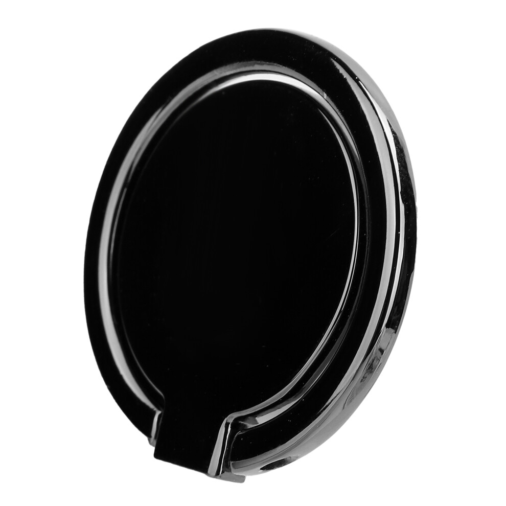 Sleek Phone Finger Ring With 360 Rotation For Secure Grip & Mounting Black 9301340682170