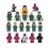 (19pcs-A) 20PCS Game Figures Building Blocks Anime Minifigures Toy 1