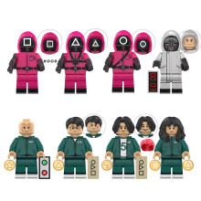 (8pcs-A) 20PCS Game Figures Building Blocks Anime Minifigures Toy