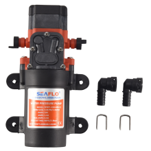 Pompa membranowa ciśnieniowa do wody 12 V, 3,8 l/min, 1,0 gal./min, 40 psi