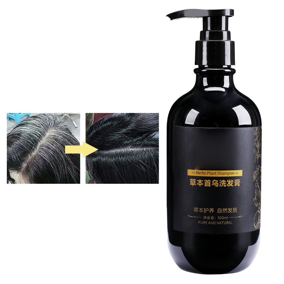 Gray Nourishing Deep Clean Herbal Shampoo For Hair 500Ml