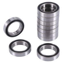 10 stuks 6701- 12x18x4 mm rubberen afgedichte diepgroefkogellagers