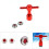 2pcs Red Golf Putter Weights Golf Wrench Spanner 6