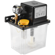 2L Automatic Lubricating Oil Lubrication Pump with Pressure Gauge