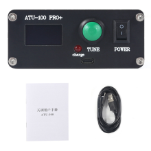 ATU-100 Pro+ 1,8–55 MHz automatisk antenn med fodral