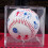 UV Protection Acrylic Display Cube for 9" Baseballs, Clear Support Box 5