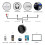Wireless Wifi Audio Streamer Receiver Music Speaker for Multi Room 3