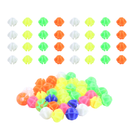 108 perles rondes décoratives colorées pour rayons de vélo 1