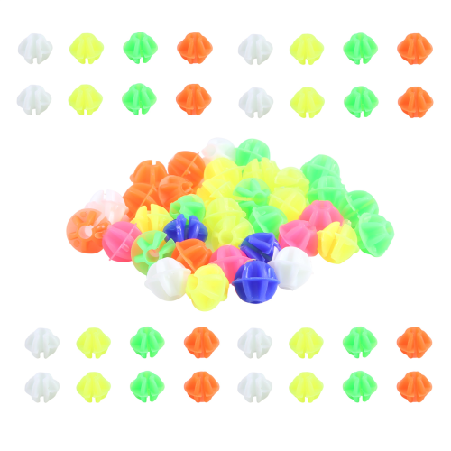 108 perles rondes décoratives colorées pour rayons de vélo