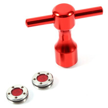 2pcs Red Golf Putter Weights Golf Wrench Spanner