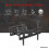TV Stand with Bracket Height Adjustable Table Top TV Stand 11