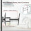 TV Stand with Bracket Height Adjustable Table Top TV Stand 9