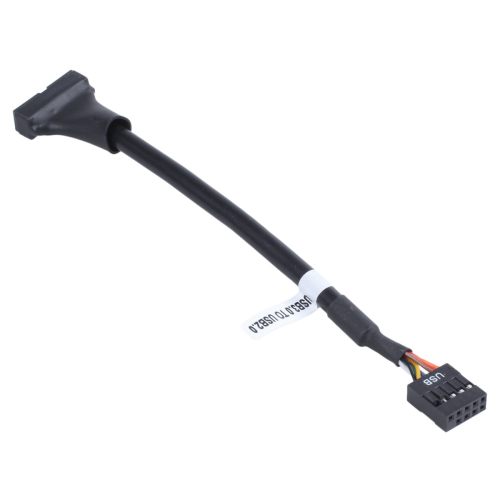 Καλώδιο προσαρμογέα USB 3.0 20 ακίδων αρσενικό σε USB 2.0 9 ακίδων θηλυκό 15cm 1