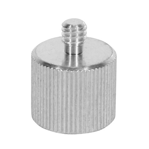 Adapter voor draadverkleining van camera-microfoonstandaard naar mannelijk statief 1