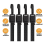 4Pcs Expanders with Hooks, 100cm Elastic Strap for Bicycle Carriers 4