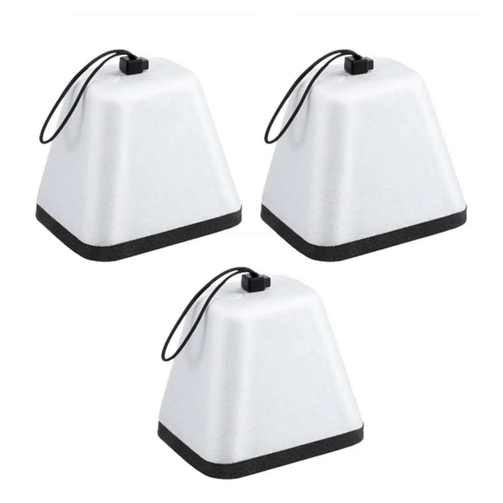 Pack Of 3 Foam Outdoor Tap Covers For Robot Valves, Polystyrene Insulation For Cold Weather Protection 6947110107110