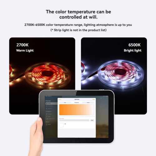 Matter Wifi LED-remsa ljusstyrenhet CW-styrenhet 2