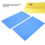 2Pc Rubber Beeswax Sheet Mold, Flexible DIY Beekeeper Tool, Dark Blue 4