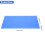 2Pc Rubber Beeswax Sheet Mold, Flexible DIY Beekeeper Tool, Dark Blue 13