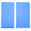 2Pc Rubber Beeswax Sheet Mold, Flexible DIY Beekeeper Tool, Dark Blue 1