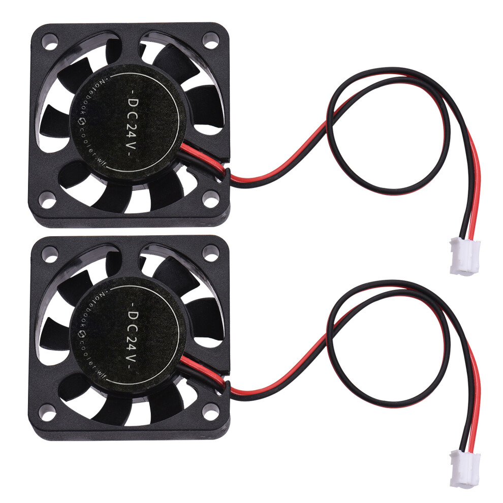 Quiet 4010 Cooling Fan 24V 40X40x10mm For 3D Printers X2 7631340684877
